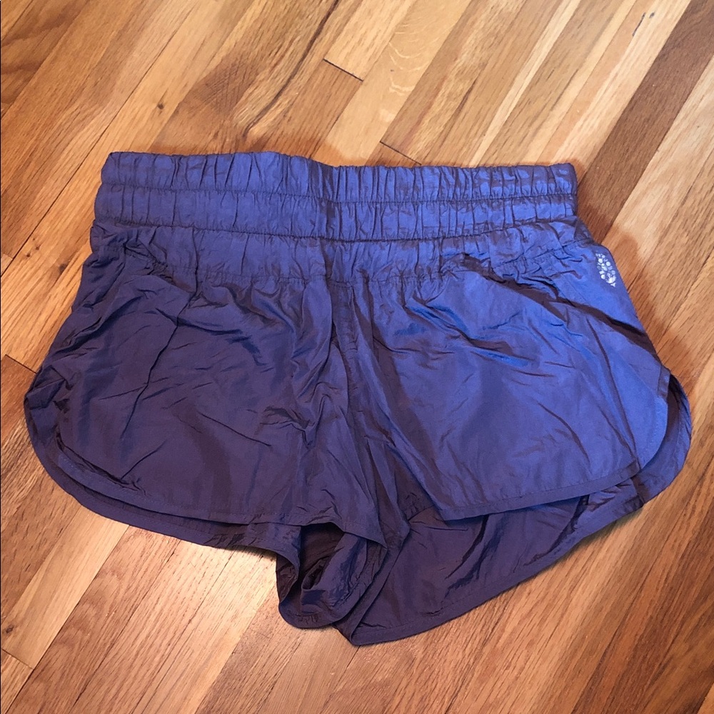 Free people movement Women’s Athletic Running Shorts - Purple